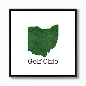 Golf Ohio 1 Art Print