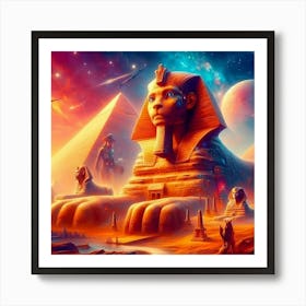 Egyptian Pyramids 5 Affiche