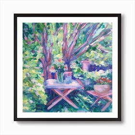 In The Shade Art Print