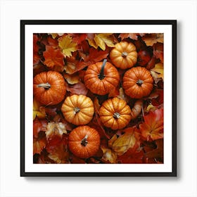 The Pumpkin Harvest 3 Art Print