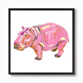 Hippopotamus 03 1 Art Print