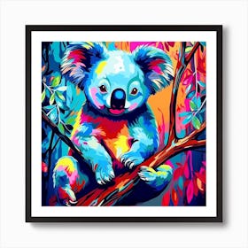 Koala Painting Art Print