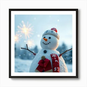 Asm Snow Man Celebrate The New Year 2025 Defbe804 8b9a 488f 8214 72bfe057e87a Art Print