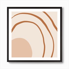 Simple Abstract Base Art Print