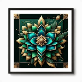 Lotus Flower 41 Art Print