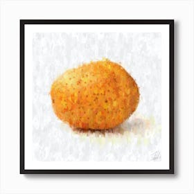 Big Potato Art Print