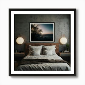 Sunrise At The Beach Art Print