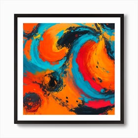 Abstract Painting 3 Art Print