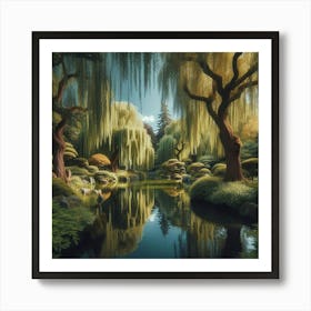 Weeping Willow Art Print