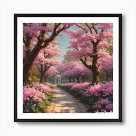 Cherry Blossoms Art Print