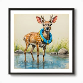 Fawn! 1 Art Print