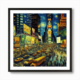 Time Square Art Print