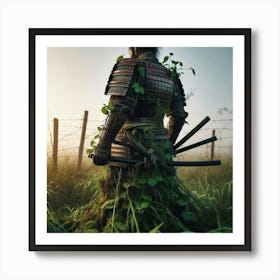 Shadow Of The Samurai Art Print