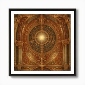 Ornate Ceiling Art Print