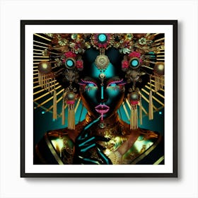 Chinese Woman 11 Art Print