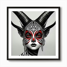 Zebra Art Print