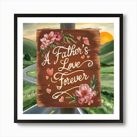 Father'S Love Forever Art Print