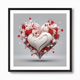 Valentine Design 1 Art Print