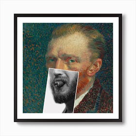 Van Gogh X Tom Hardy Art Print