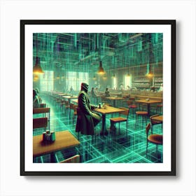 Inside The Matrix 5 Art Print