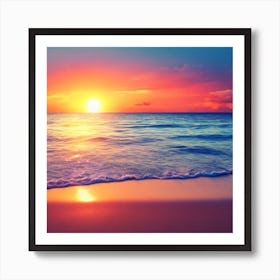 Sunset  Art Print