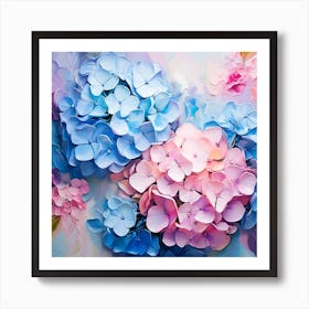 Hydrangeas 8 Art Print