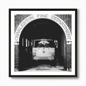 Charleston SC Fire Department Art Print