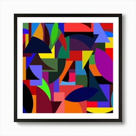 Color Garden Art Print