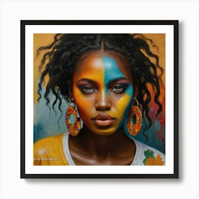 African Woman 5 Art Print