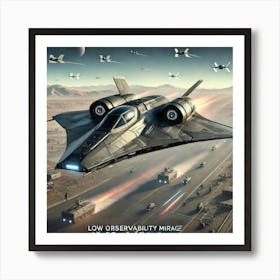 Vx S5 Toxic Mirage Stealth Capabilities Art Print