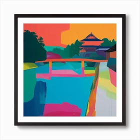 Colourful Gardens Ryoan Ji Garden Japan 10 Art Print