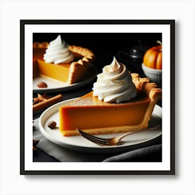 Pumpkin Pie 2 Art Print