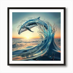 Humpback Whale 4 Art Print