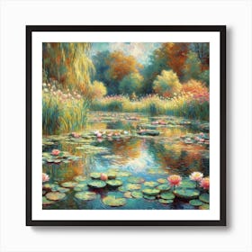 Water Lilies 3 Art Print