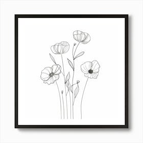 Poppies 34 Art Print