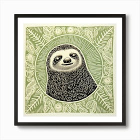 Sloth 12 Art Print