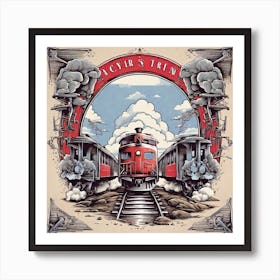 Walker'S Train Art Print