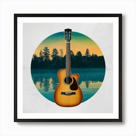 Acoustic Guitar Art Print