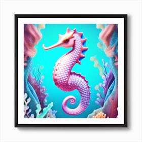 Seahorse 2 Art Print