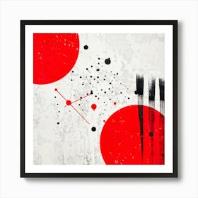 An Abstract Design Showcasing The Essence Of Art Spotlighting A Hand Crafted Perforated Pattern Of 2 1 Art Print