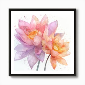 Lotus5 Art Print