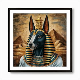 Egyptian king 1 Art Print