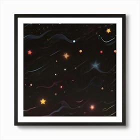 Stars In The Sky 1 Art Print