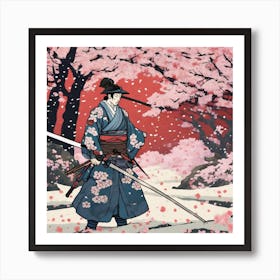 Samurai Art Print