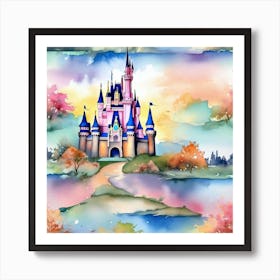 Cinderella Castle 43 Art Print