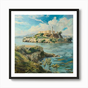 Alcatraz Island 3 Art Print