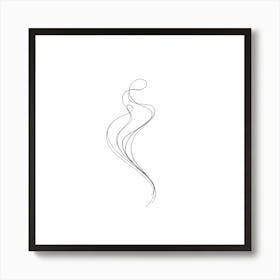 Woman'S Silhouette Art Print