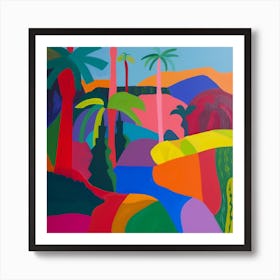 Abstract Travel Collection Indonesia 2 Art Print