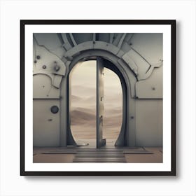 Doorway To Space Art Print