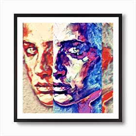 Portrait Of A Woman 26 Art Print